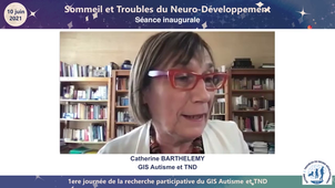 1ère journée de la recherche participative du GIS Autisme et TND : Sommeil et TND - séance inaugurale