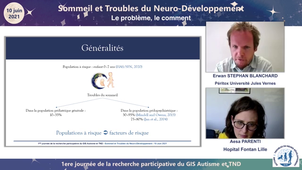 1ère journée de la recherche participative du GIS Autisme et TND : Sommeil et TND - Session 2 : Le pourquoi, le comment